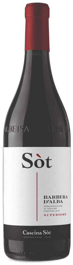 Bottiglia di Barbera d'Alba Superiore, Cascina Sòt