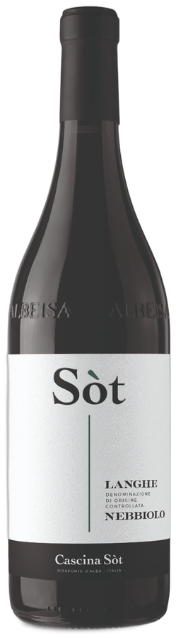 Bottiglia di Langhe Nebbiolo, Cascina Sòt