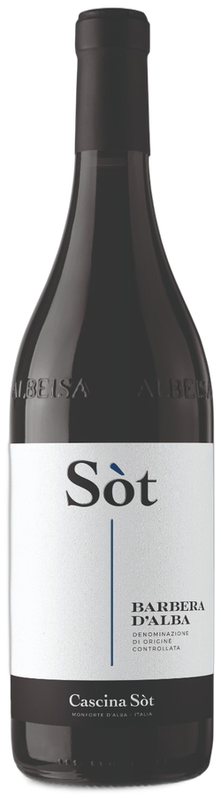 Bottiglia di Barbera d'Alba, Cascina Sòt