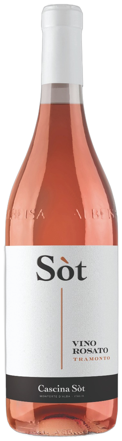 Bottiglia di Rosato Tramonto, Cascina Sòt